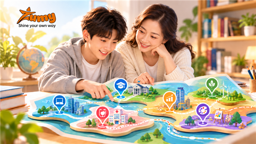 BẢN ĐỒ HƯỚNG NGHIỆP GIÚP CON THÀNH CÔNG CÓ ĐỊNH HƯỚNG