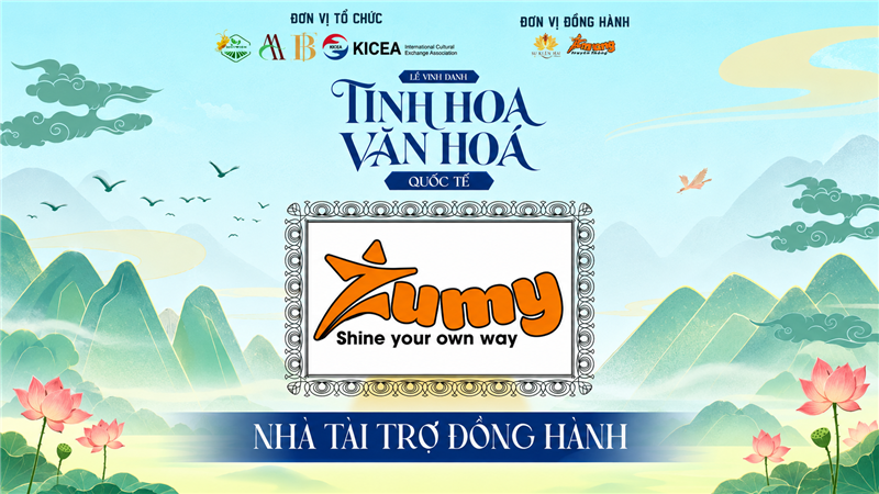 ZUMY ĐỒNG HÀNH TINH HOA VĂN HÓA 2026, NUÔI DƯỠNG TÀI NĂNG TRẺ